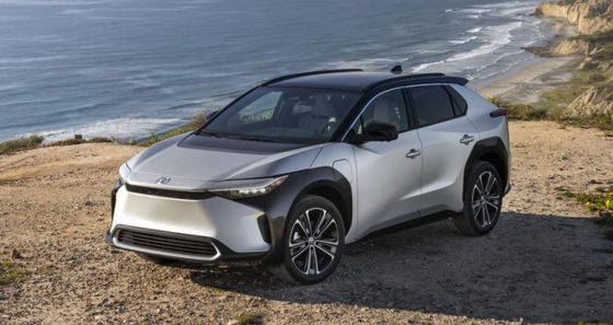 160KM/H 615KM Toyota EV Vehicle Toyota BZ4X Electric Mid Size SUV