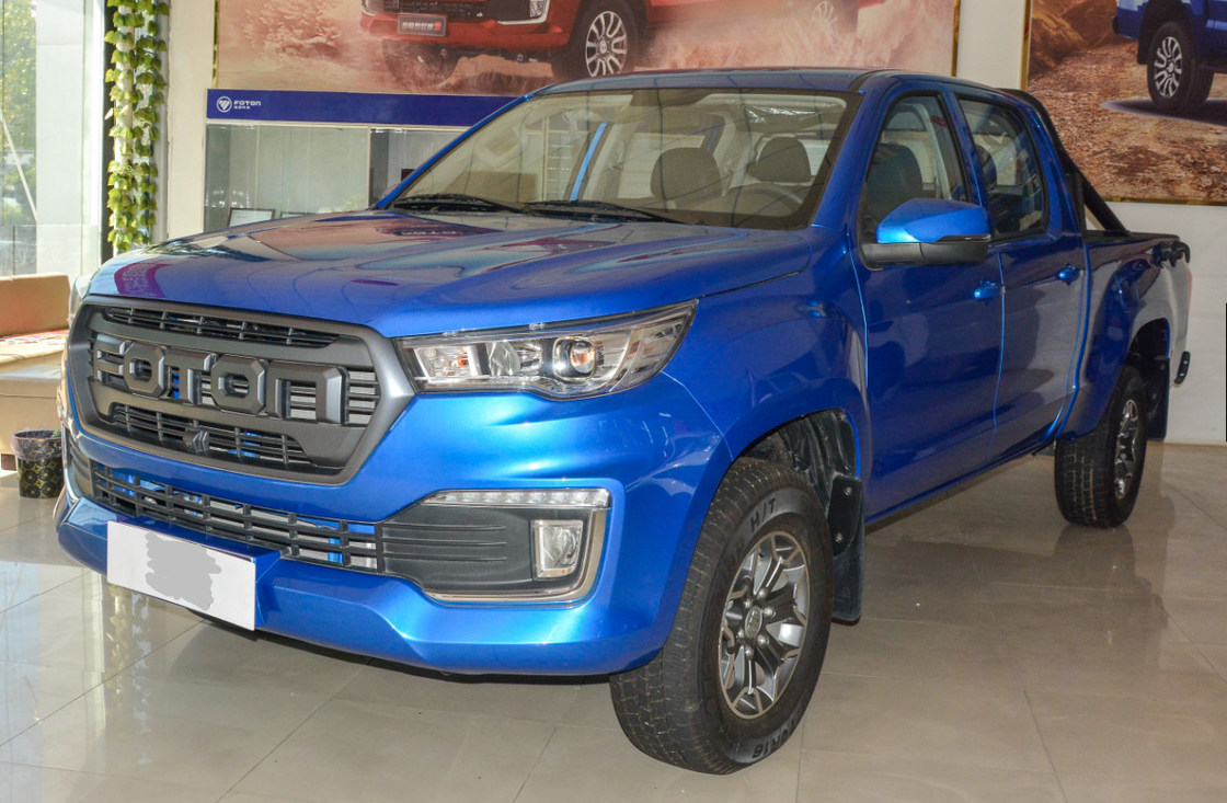 165km/H Heavy Duty Cargo Truck Foton Tuoluzhe Yutu 8 4F20TC Engine Four Seater